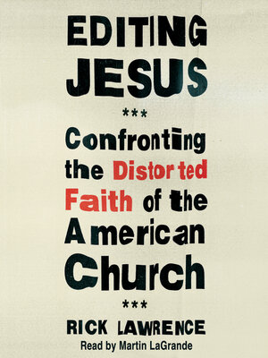 cover image of Editing Jesus
